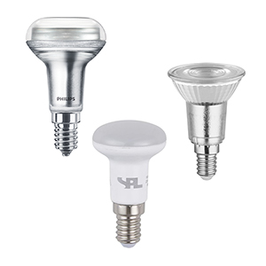 LED reflectorlampen E14